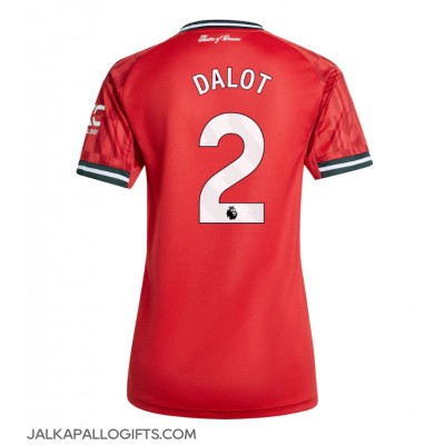 Manchester United Diogo Dalot #2 Kotipaita Naiset 2025-26 Lyhythihainen Manchester United Diogo Dalot #2 Kotipaita Naiset 2025-26 Lyhythihainen